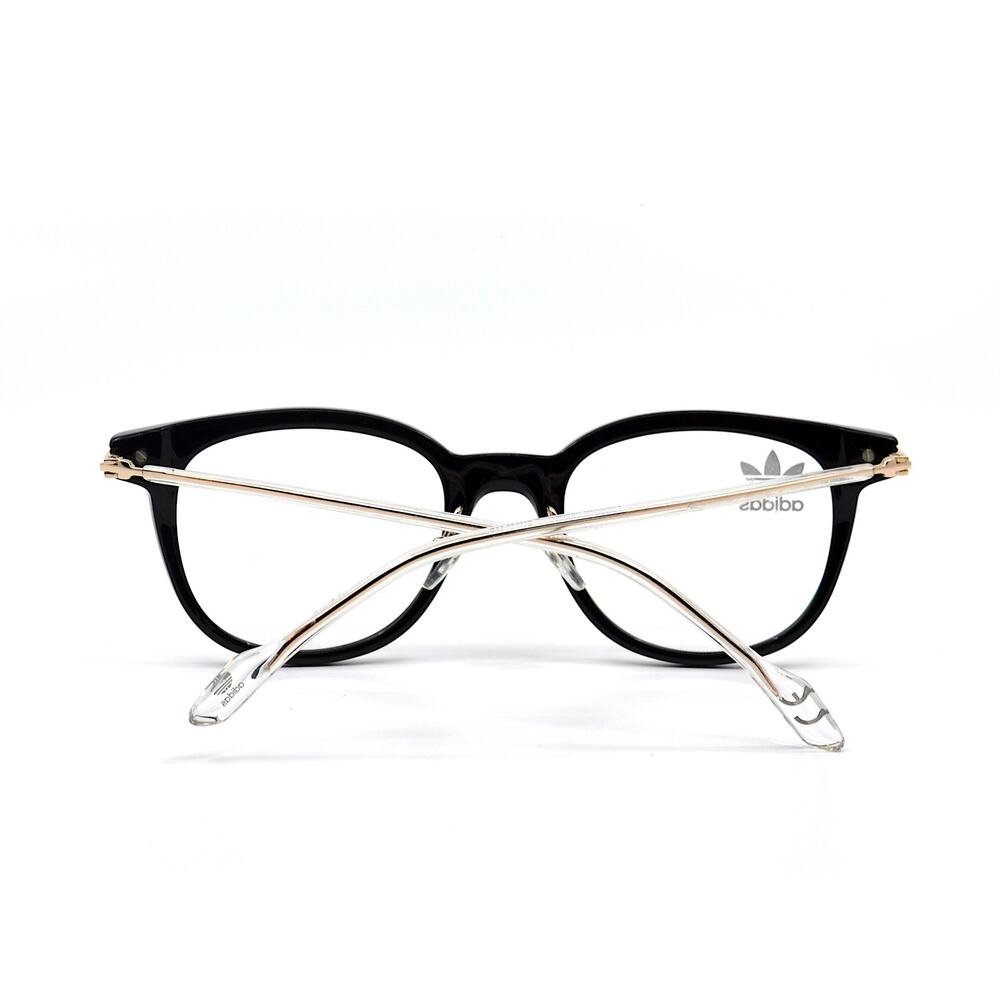 NEW ADIDAS AOK0030.009.120 BLACK GOLD AUTHENTIC EYEGLASSES FRAME - Picture 7 of 9